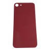 Capac iPhone SE 2020 rosu gaura mare fara geam