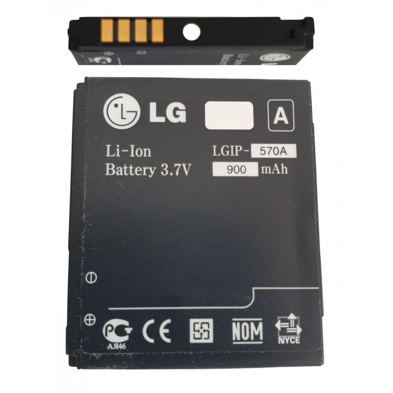 Acumulator original LG LGIP-570A, battery Compatible LG KC550, KC780 Reina, KF700, KP500 Cookie