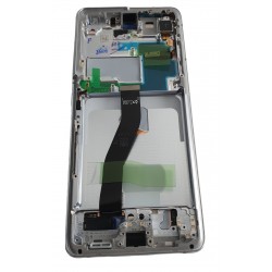 Display Samsung Galaxy S21 Ultra G998 negru original, service pack