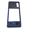 Rama mijloc Samsung Galaxy A41, A415 original swap albastru