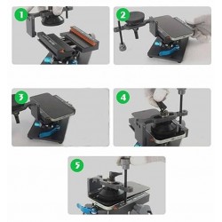 Menghina rotire 360 separator display si capace sticla