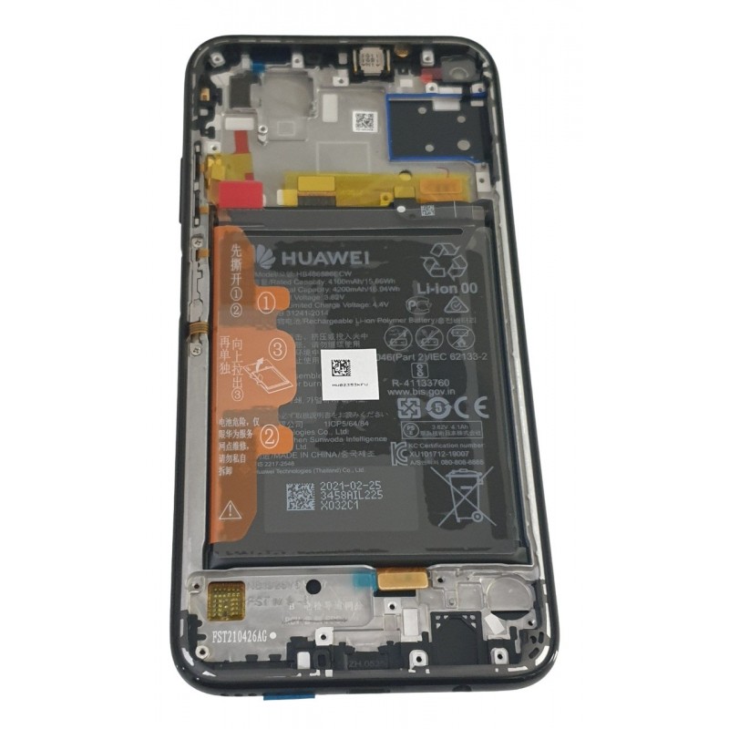 Display Huawei P40 Lite original cu baterie si rama negru