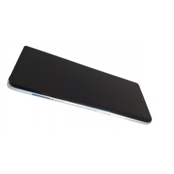 Display Xiaomi Mi Note 10, Note 10 Pro (2019), Note 10 lite (2020) original silver cu rama