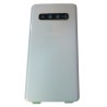Spate Samsung Galaxy S10 Prism alb cu geam camera G973
