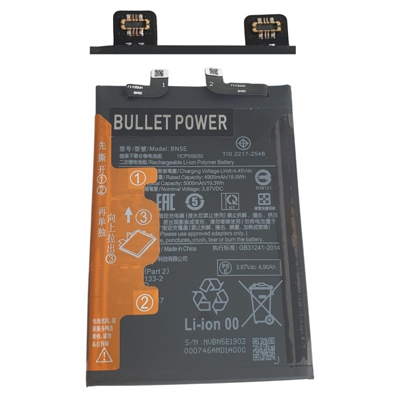 Baterie Xiaomi Note 11 Pro, Note, 12 Pro, BN5E,