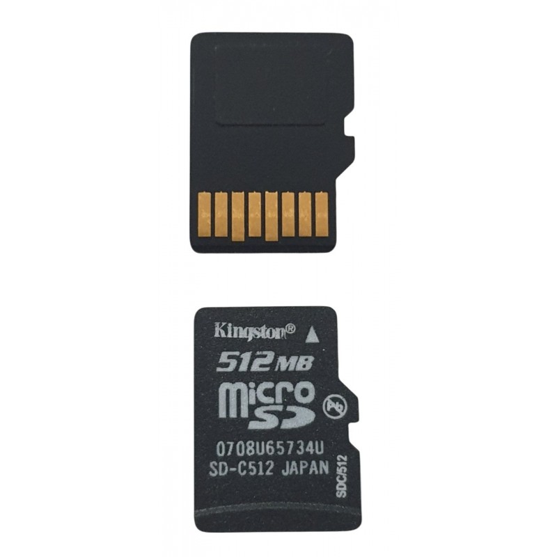 CARD MEMORIE MICRO SD 512 MB MicroSD