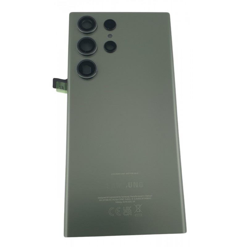 Capac Samsung Galaxy S22 Ultra green Original S908