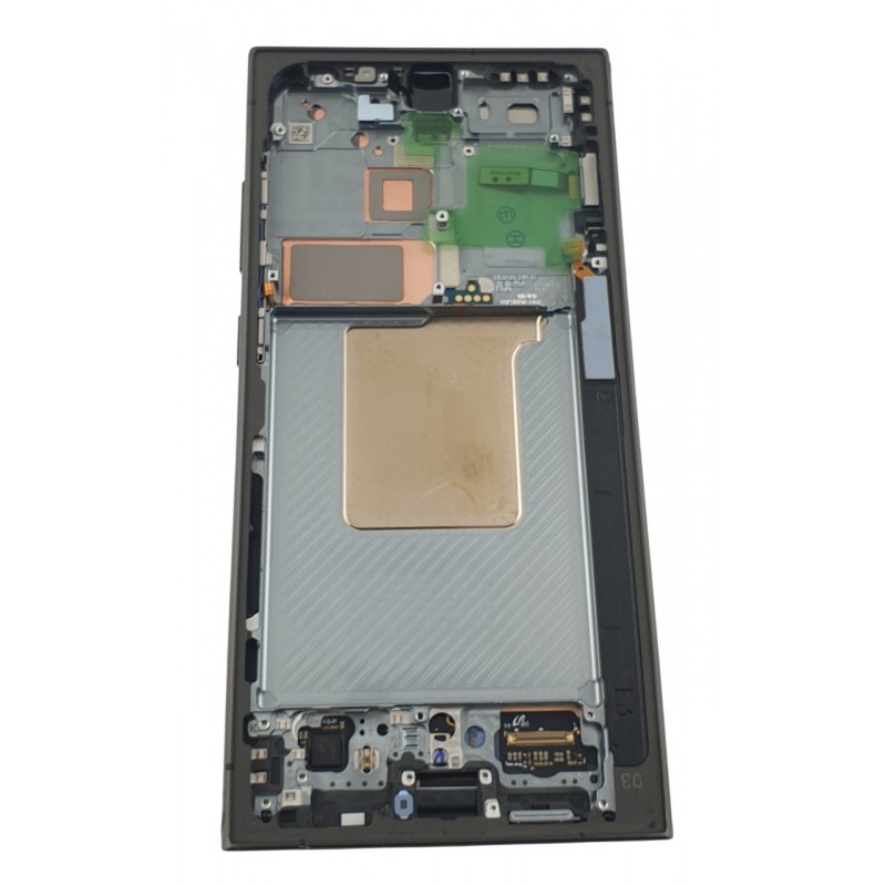 Display Samsung Galaxy S24 Ultra, S928 original service pack green cu rama