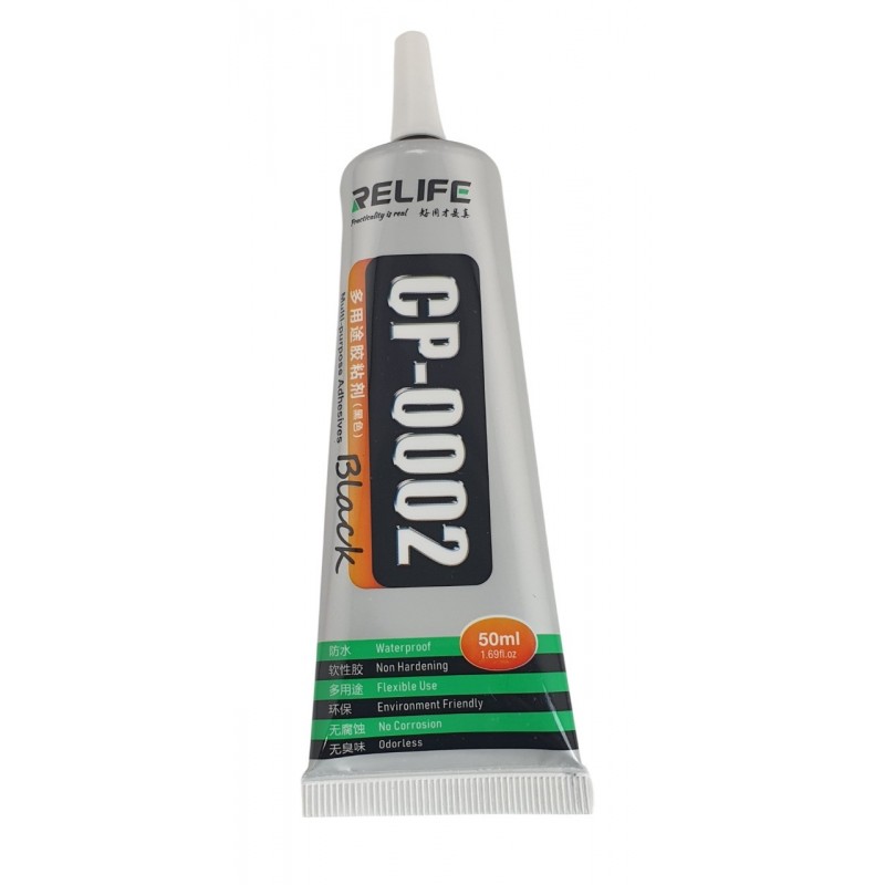 Adeziv Universal Lichid Lipire Sticla Relife CP-0002 50ML negru