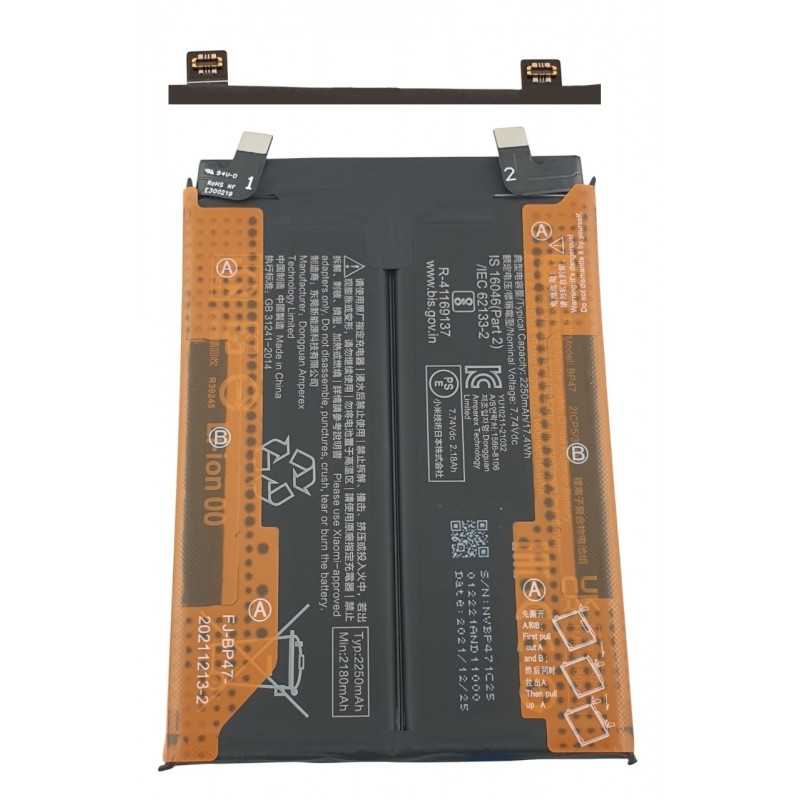 Acumulator Xiaomi Redmi Note 11 Pro Plus 5G original BP47