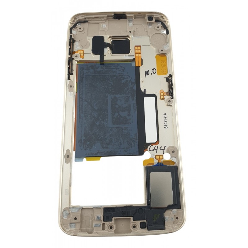 Carcasa Mijloc Samsung Galaxy S6 Edge G925 gold