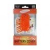 Capac Baterie Samsung  Corby  S3650 Set festival orange