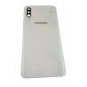 Capac Samsung Galaxy A50, A505 original swap grad B alb cu geam camera