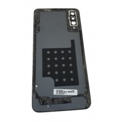 Capac Samsung Galaxy A50, A505 original swap grad B alb cu geam camera