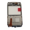 Carcasa Originala Fata Nokia E6-00 gri Rama + Touchscreen + Tastatura Interna