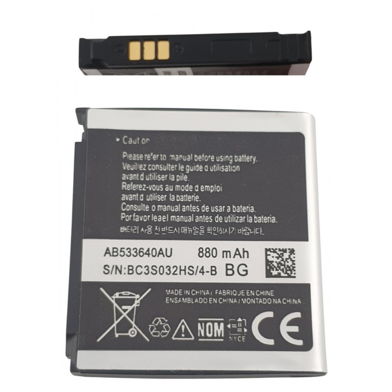 Acumulator Samsung SGH-F330, G400, S3600, J400, J630 AB533640CU