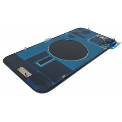 Capac iPhone 15 Plus cu geam camera alb