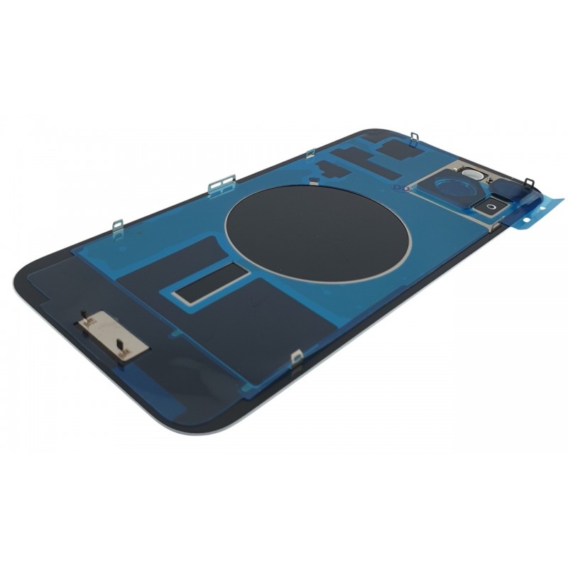 Capac iPhone 15 Plus cu geam camera roz