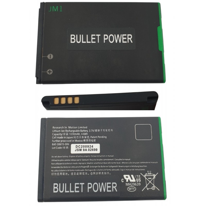 Acumulator BlackBerry Bold 9900, 9930, Torch 9860, 9850, JM1