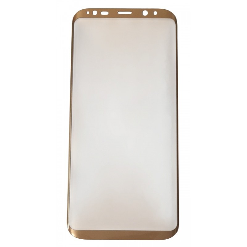 Folie protectie display de sticla 5D antisoc negru Samsung Galaxy S8 G955F