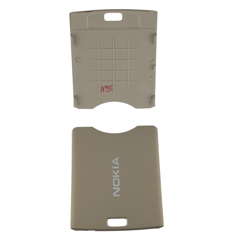 Capac baterie Nokia N95 original crem
