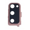 Geam cu rama Samsung Galaxy S20 G980 original swap Cloud Pink