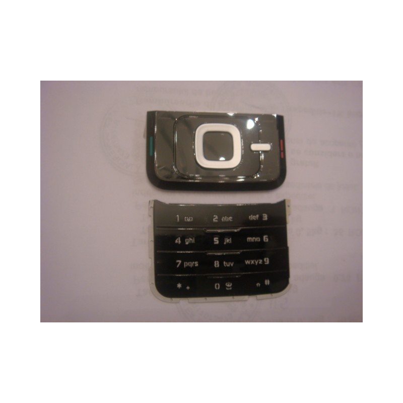 Tastatura NOKIA N81 SET NEGRU