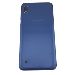Capac Samsung Galaxy A10, A105 blue cu geam camera originala swap B