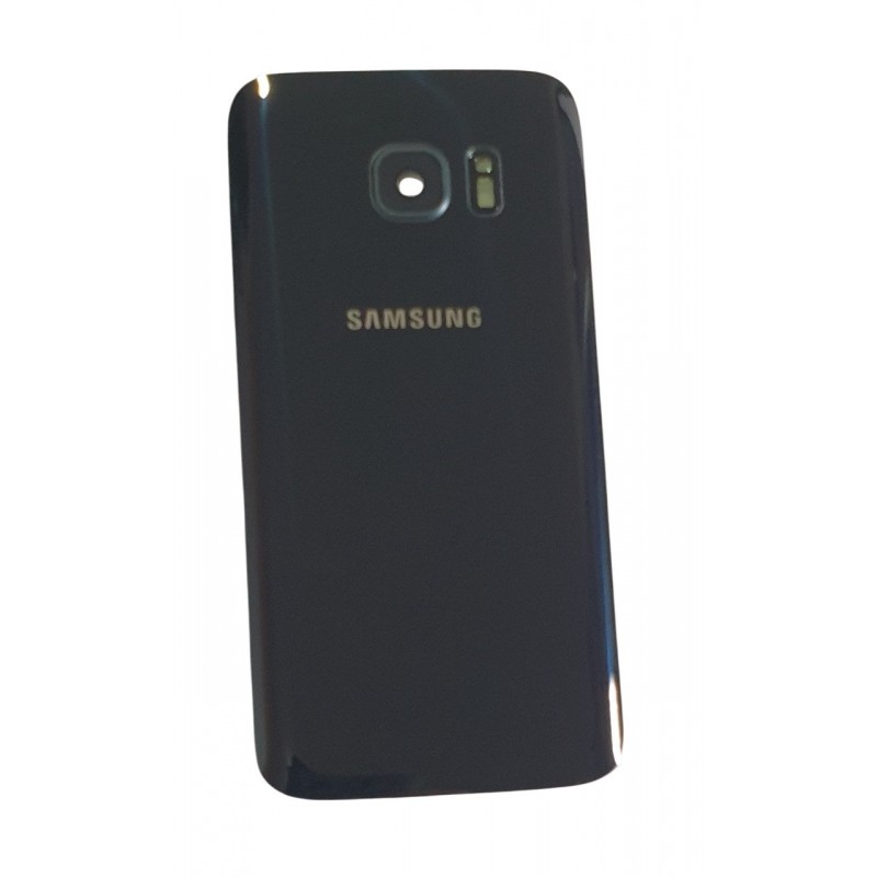 Capac Samsung Galaxy S7, G930 cu geam camera bleumarin