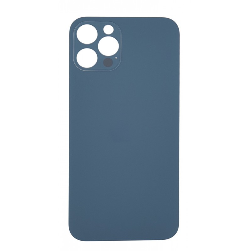 Capac iPhone 12 Pro albastru cu gaura mare