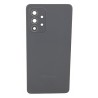 Capac Samsung Galaxy A52, A525, A526 original negru cu geam camera swap B