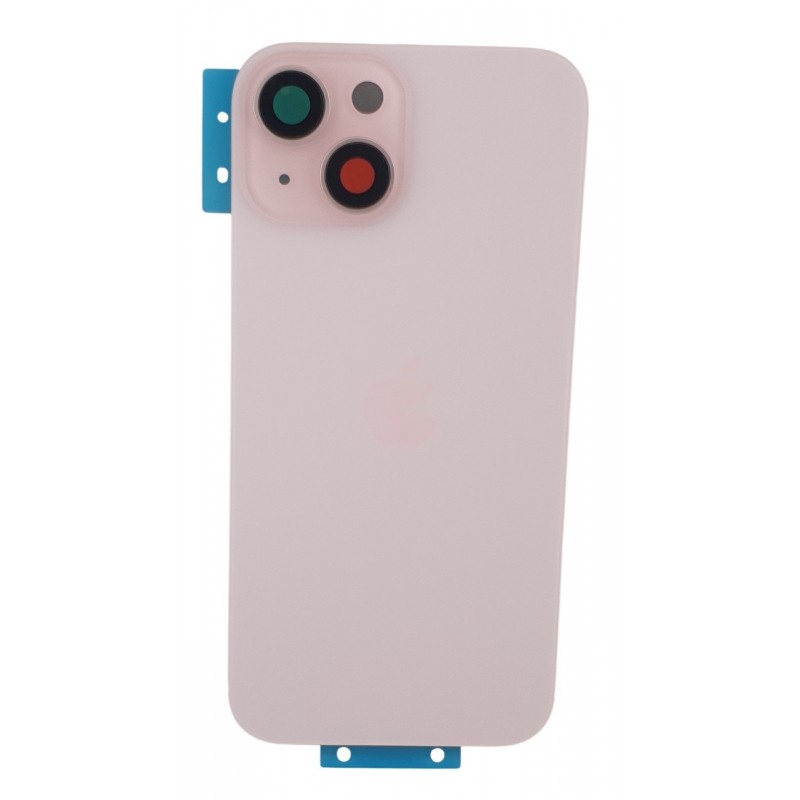 copy of Capac iPhone 15 cu geam camera roz