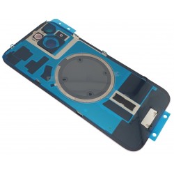copy of Capac iPhone 15 cu geam camera roz