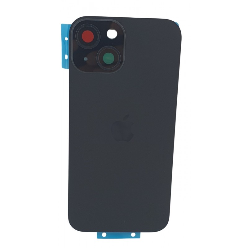 Capac iPhone 15 cu geam camera negru CM