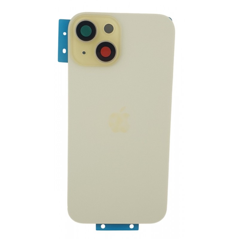 copy of Capac iPhone 15 cu geam camera galben