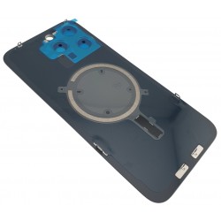 Capac iPhone 15 Pro Max cu geam camera Natural titanium CM