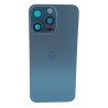 copy of Capac iPhone 15 Pro Max cu geam camera bleumarin