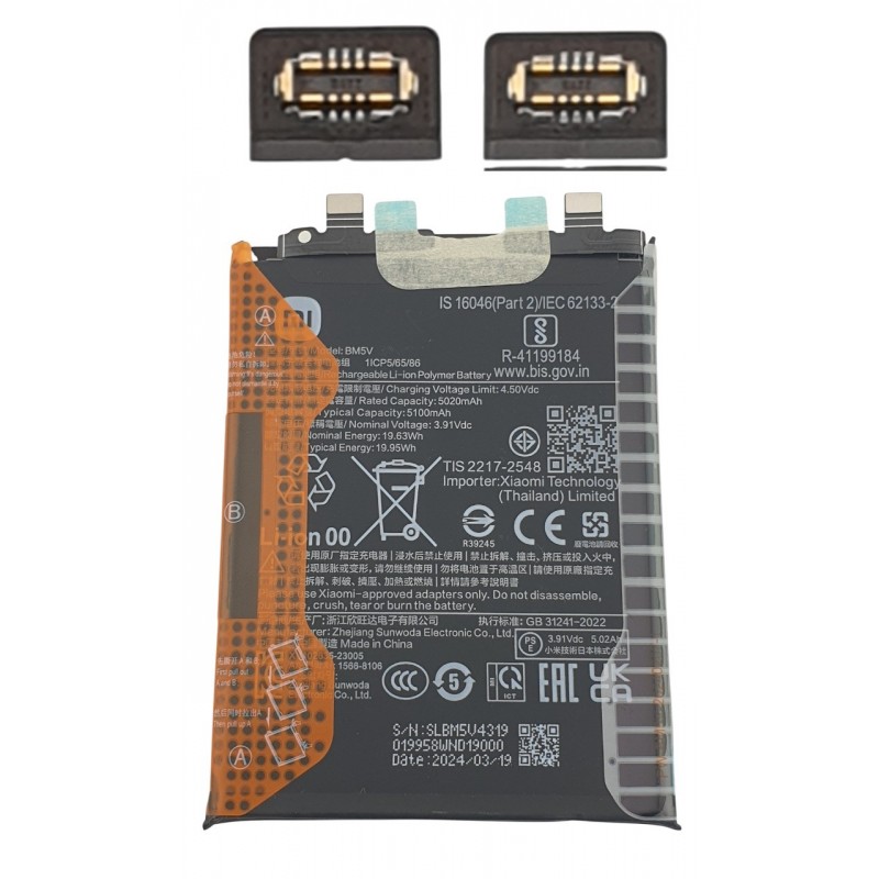 Acumulator Xiaomi Redmi Note 13 Pro 5G, Poco X6 5G original BM5V