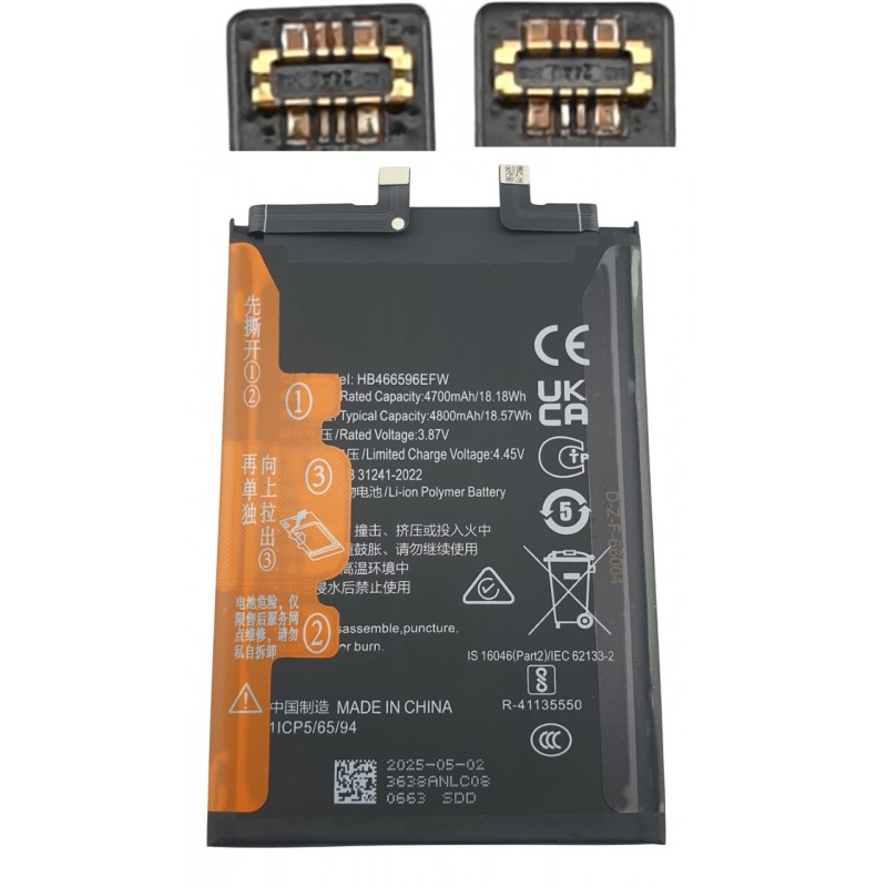 copy of Acumulator Huawei Honor X30, Honor Magic 4 Lite 5G HB466596EFW
