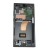 Display Samsung Galaxy S23 Ultra, S918 cu rama original service pack Gri