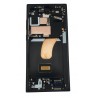Display Samsung Galaxy S23 Ultra S918 ORIGINAL service pack cu rama GRAPHITE GRAY