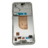 Display Samsung Galaxy S23 FE S711 original service pack cu rama argintiu