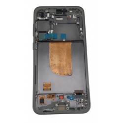 Display Samsung Galaxy S23 FE S711 original service pack cu rama negru