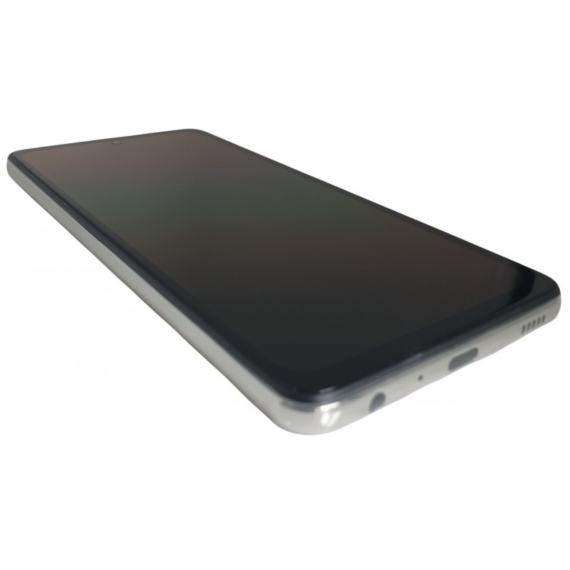 Display Samsung Galaxy A52s 5G A528 cu rama alb argintiu