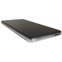 Display Samsung Galaxy A52s 5G A528 cu rama alb argintiu