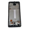 Display Samsung Galaxy A52s 5G A528 cu rama alb argintiu