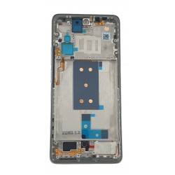 Display Xiaomi 11T, Xiaomi 11T Pro original cu rama Moonlight White
