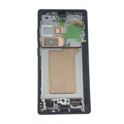 Display Samsung Galaxy S25 Ultra S938 original Titanium Black cu rama