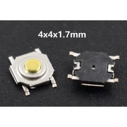 Buton universal switch 4 pini 4x4x1.7mm