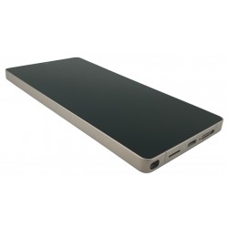 Display Samsung Galaxy S25 Ultra, S938 original service pack cu rama, Titanium